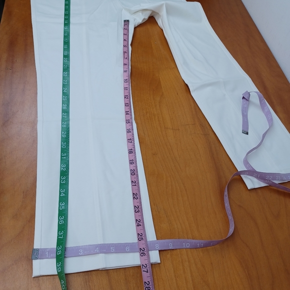 Capsule 121 Women The Unity Ankle Pants Size XL Color Ivory Pull On - Picture 16 of 16